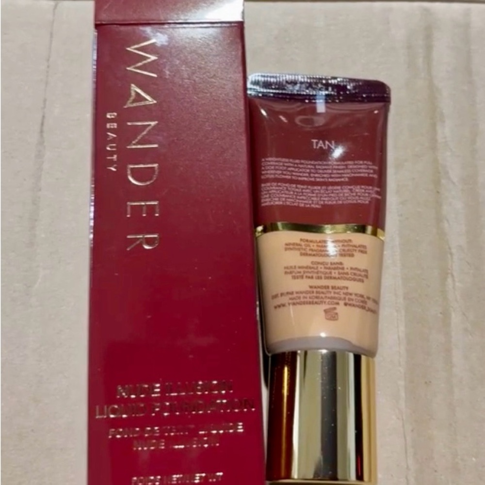 Wander Beauty Liquid Foundation - Tan Shade